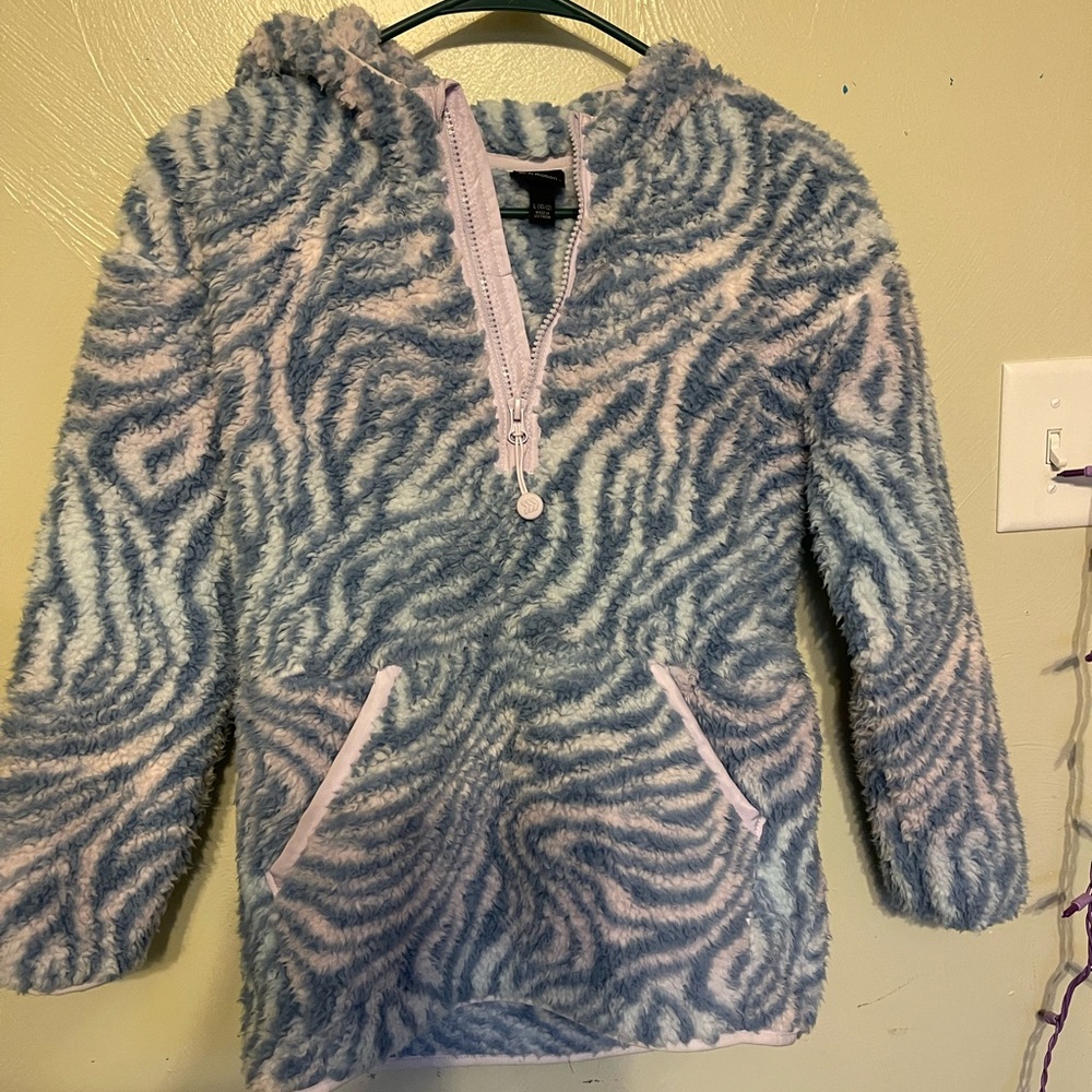 All in Motion Pink and Gray Kids Hoodie